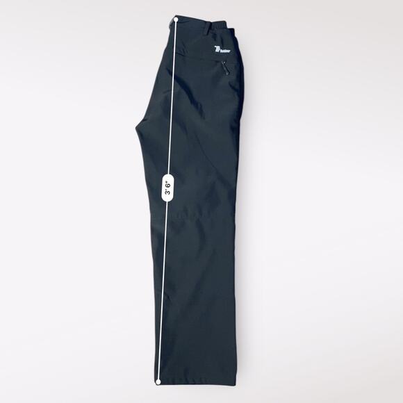 Outdoor Sports Lined Hiking‎ Pants Men’s Size Medium Black - Picture 6 of 10